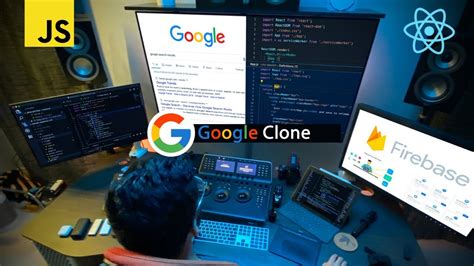 Let S Build A Google Clone With React Js For Beginners Youtube