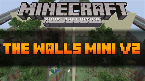 Minecraft Xbox 360 Pvp Map The Walls Mini V2 Download In