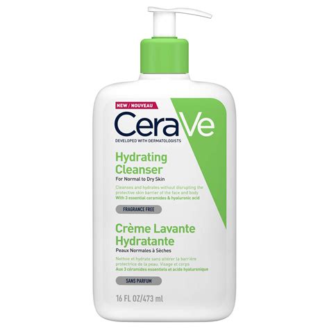 Cerave Hydrating Cleanser 473ml Skinora