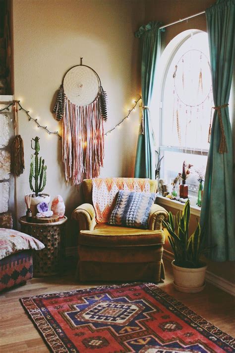 60 Gracefulness Bohemian Living Room Design And Decor