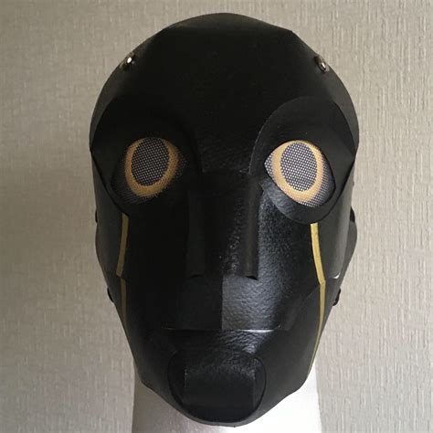Crown Cap Human Society Single People Paper Mask Leather Mask
