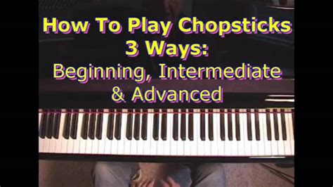 While there a quite a few people out there who know this song it still can impress people who arent familiar with how to play it. Chopsticks on the piano - easy to play! - YouTube
