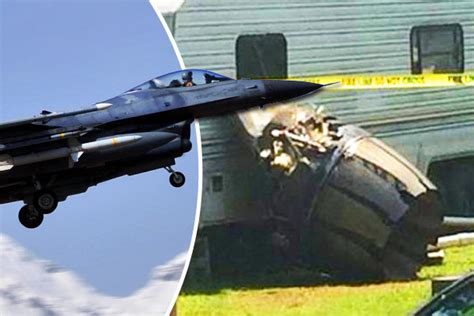 Two Killed In Horror Crash After Plane Hits F 16 Military Fighter Jet