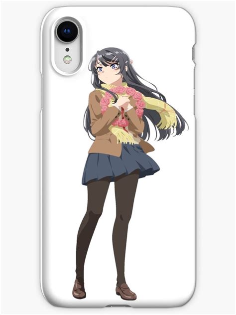 Bunny Girl Senpai Mai Sakurajima Minimalist Design Iphone Case