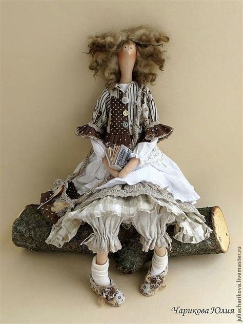 Muñeca Tilda De Julia Charikova Cl 👍 💞 Art Dolls Cloth Fabric Dolls