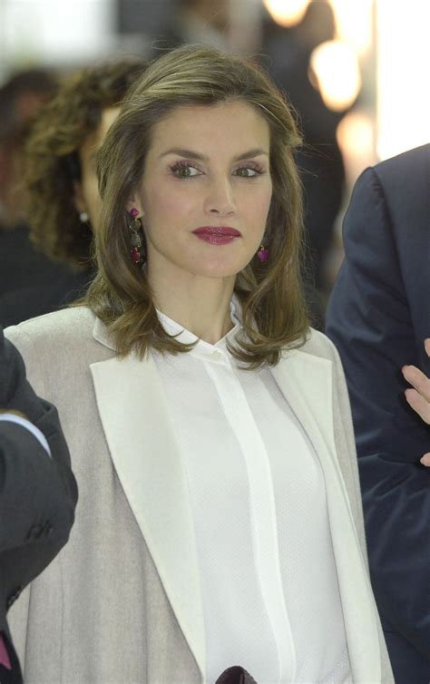 Queen Letizia Of Spain At 40th Anniversary Of Grupo Editorial Zet In