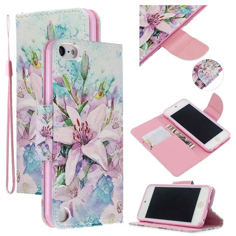 iPod Touch 6 Case, iPod Touch 7 Case, Allytech Slim Folio ...