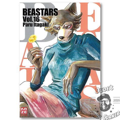 Kaze Manga Beastars 16 Mangas Paru Itagaki Netflix Dudes Comic Corner