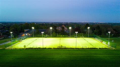 Football Floodlights Requirements Sports Pitch Lighting Halliday