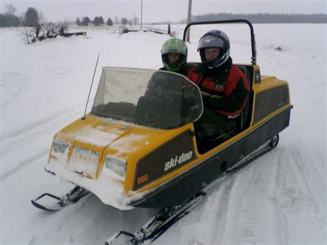 Side By Side Snowmobile