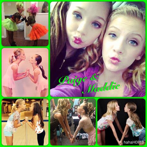 Dance Moms Edit By Hahah0ll13 Of Maddie Ziegler And Paige Hyland Please Give Me Credit For