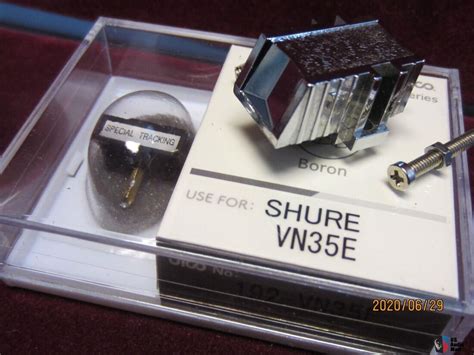Shure V Type Iii Phono Cartridge With New Jico Sas Stylus And Boron