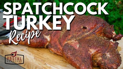 spatchcock turkey recipe juicy smoked turkey on the weber kettle bbq teacher video tutorials