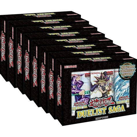 Yu Gi Oh Duelist Saga Display Box 8 Mini Boxes