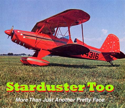 Flying The Starduster Too