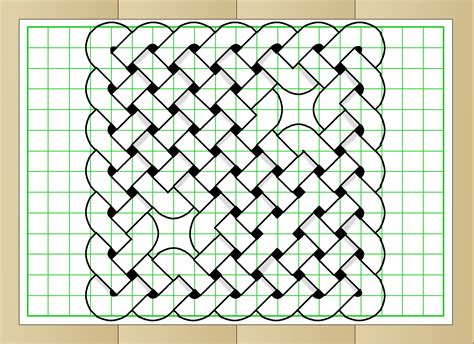 How To Draw A Celtic Knot On Squared Paper With Pictures