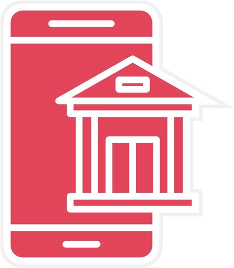 Mobile Banking Icon Style 7243882 Vector Art At Vecteezy