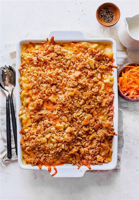 I prefer to shred my own cheese for two reasons. My dad's baked mac and cheese is rich, creamy, CHEESY, and ...