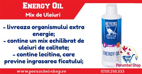 Energy Oil 400ml Beyers Produse Porumbei Porumbel Shopro