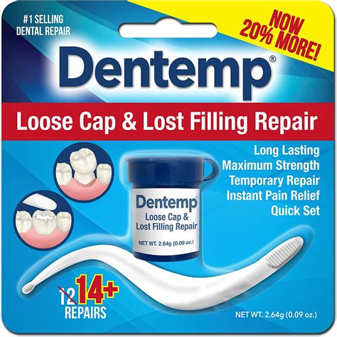 Dentemp Maximum Strength Loose Cap And Lost Filling Repair 14 Repairs