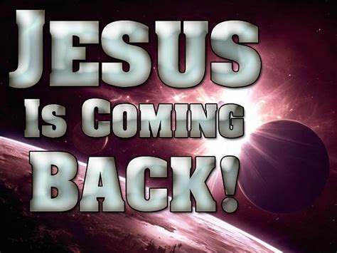Jesus Is Coming Back On Vimeo