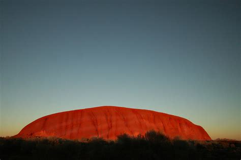 Sunrise At Uluru Every Morning While I Was In Central Aust Flickr