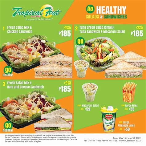 Tropical Hut Menu Prices Philippines 2022 Updated — All About