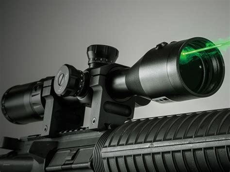 Ncstar Vism Cbt Full Size 3 9x42 Scope With Green Lasermil Dot Reticle