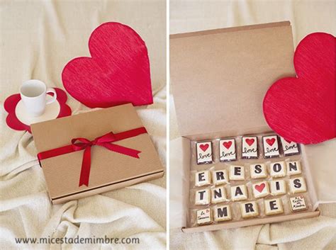 Regalo para aniversarios y fechas especiales. Valentine´s day cookies | Regalos creativos, Regalos ...