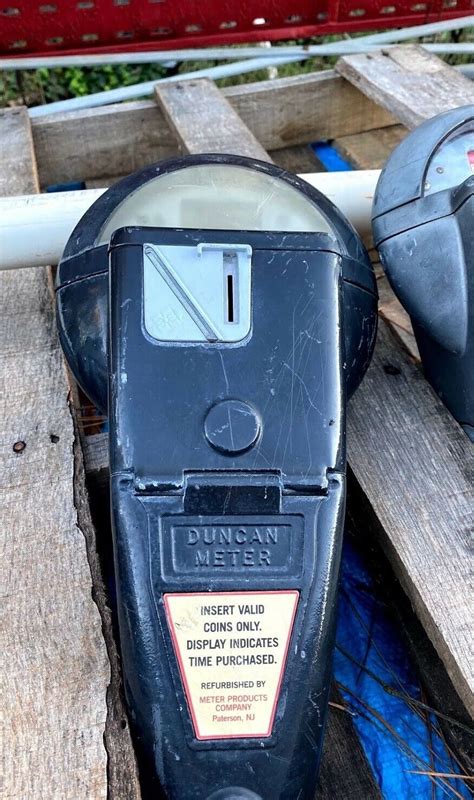Vintage Duncan Parking Meter Working Duncan 60 Original Ebay