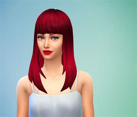 My Sims 4 Blog Default Replacement Females Hair With Pooklets