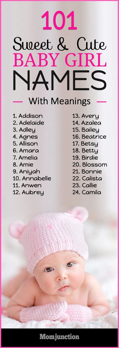 See more ideas about cute desserts, desserts, cute food. 101 Sweet And Cute Baby Girl Names With Meanings | Cute baby girl names, Baby girl names, Cool ...