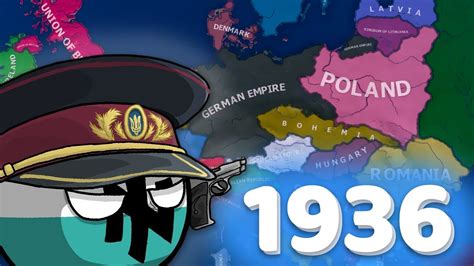 Hoi4 Kaiserreich But With Borders Of 1936 Youtube