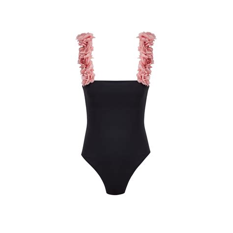 Lovekini Rosa Black Kids Swimsuit