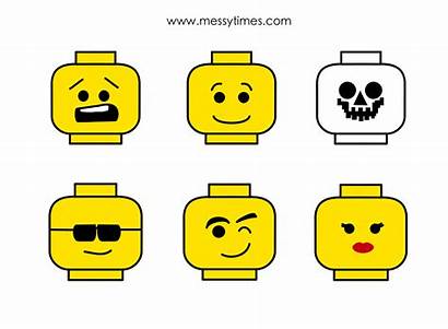 Lego Faces Minifigure Birthday Face Printable Ninjago
