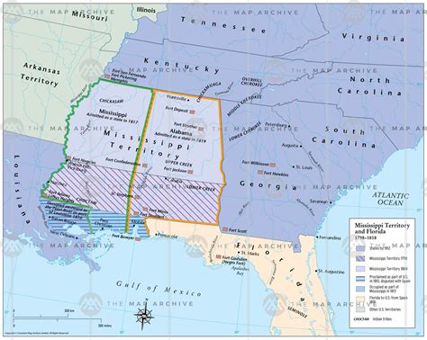 Texas Louisiana Mississippi Alabama Florida Map Labelled