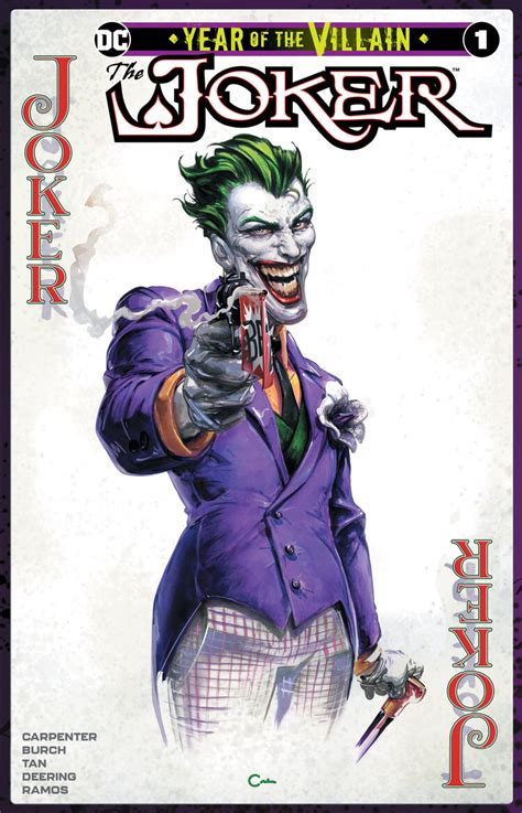 Cover Joker Year Of The Villain 1 Variant By Clayton Crain October