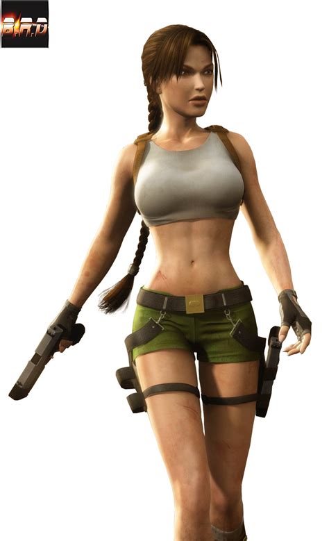 Render Lara Croft Tomb Raider