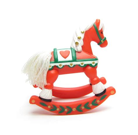 Rocking Horse 1982 Hallmark Merry Miniatures Figurine Miniature