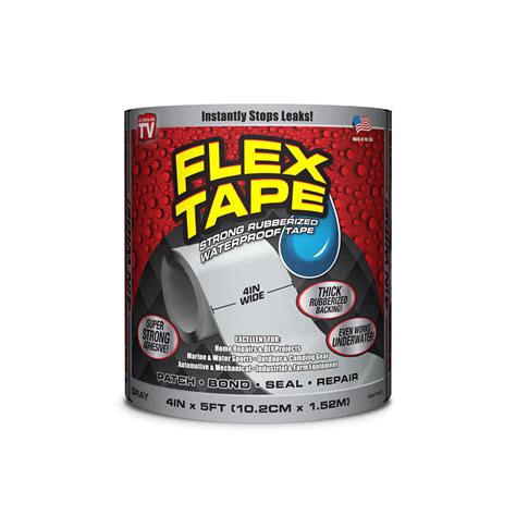 Flex Seal 4 Strong Rubberized Waterproof Tape Gray