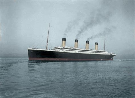 Rms Olympic On Her Sea Trial In Late May 1911 Rms Titanic Titanic Titanic History
