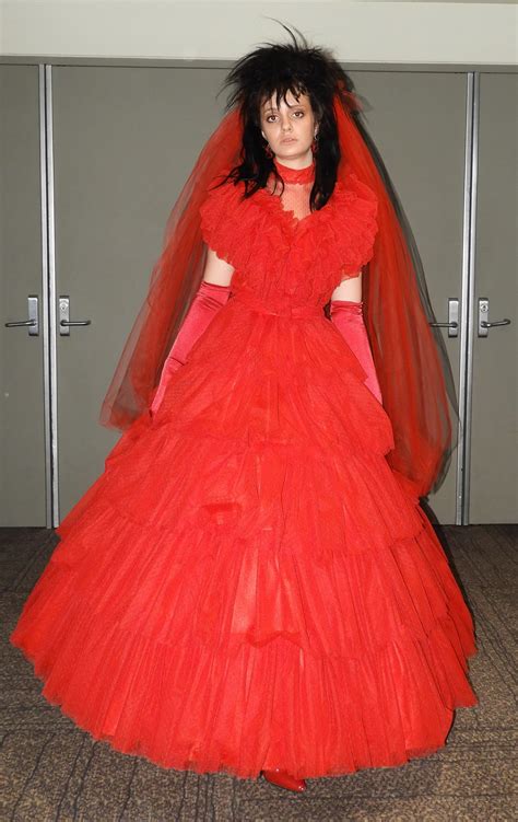 Lydia Red Wedding Dress Beetlejuice R Cosplaygirls
