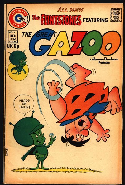 Flintstones The Great Gazoo 3 1973 Fred Wilma Barney Betty Rubble
