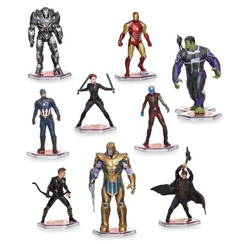 Disney Store Avengers Deluxe Figurine Playset Marvel Buy Online In