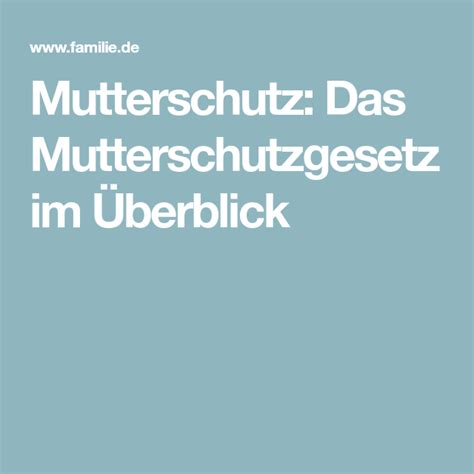 Der mutterschutz und das beschäftigungsverbot für werdende mütter beginnt in der regel acht wochen vor dem entbindungstermin. Mutterschutz: Rechte & Pflichten im Mutterschutzgesetz ...