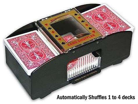 Automatic Card Shuffler 4 Deck Capacity