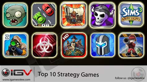 Top 10 Strategy Games For Iphone Ipod And Ipad Youtube