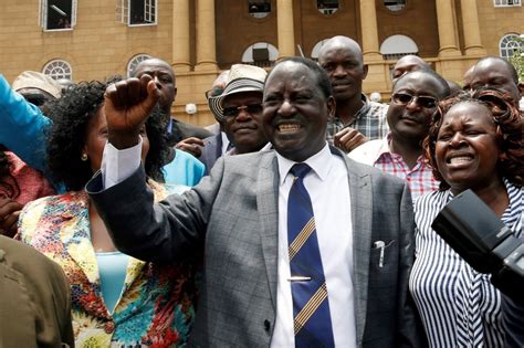 Kenyan Opposition Leader Odinga Swears Himself In As Alternative President The Trent
