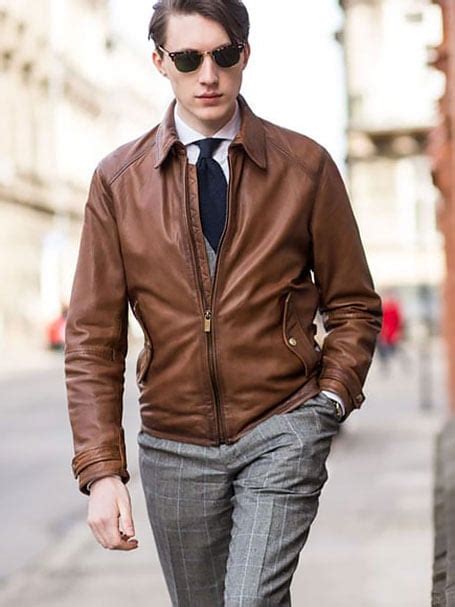 How To Wear A Leather Jacket Outfits And Style Guide