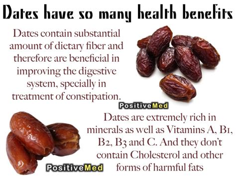 Health Benefits Of Dates Positivefoodie